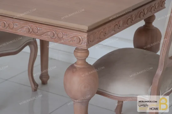 میز ناهارخوری ارزان ۲ نفره ریموند خرید میز ناهارخوری باروس 564 (4)