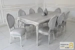میز ناهارخوری جدید لورنزو تایپ D کد ۱ خرید ناهارخوری باروس 45 (3)