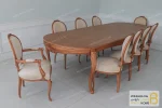 میز ناهارخوری چوبی ۱۰ نفره لورنزو خرید ناهارخوری باروس 56 (5)