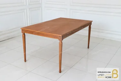 میز ناهارخوری کلاسیک ابزاری طرح گل کد ۳-خرید ناهارخوری باروس (4)