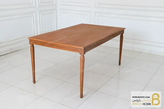 میز ناهارخوری کلاسیک ابزاری طرح گل کد ۳-خرید ناهارخوری باروس (4)