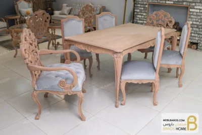 میز ناهارخوری کم جا رومینا و کینگ خرید ناهار خوری باروس 245 (2)