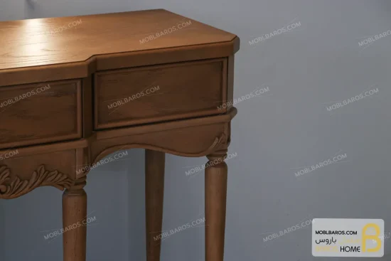 میز کنسول جدید هانیسا مدل ۱۴۰۲ خرید کنسول چوبی باروس598 (4)