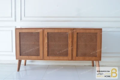 میز کنسول جدید و حصیری باکارا خرید میز کنسول باروس 56 (1)