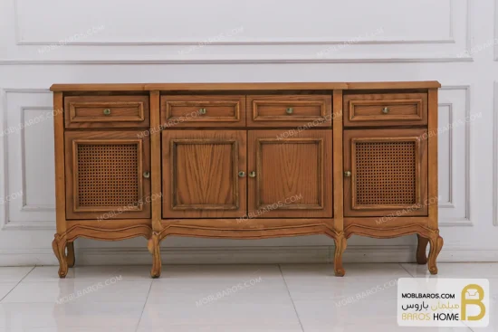 میز کنسول حصیری جدید ماندگار خرید کنسول باروس 5 (1)