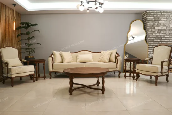 ست مبلمان نئوکلاسیک ابزاری ایتالیایی کد ۵ خرید مبل باروس 55 (6)
