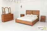 سرویس خواب دو نفره حصیری رونیا کد ۲ باروس (3)