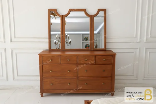 سرویس خواب دو نفره حصیری رونیا کد ۲ باروس (6)
