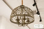لوستر پذیرایی و اتاق خواب مدل سبدی ساده باروس (4)