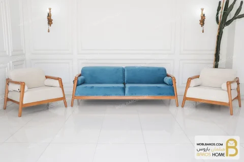 مبل راحتی و مدرن شیک ۸ نفره لیدی کد ۳ باروس2 (11)
