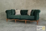 مبل کلاسیک جدید ۲۰۲۳ رومینا و چستر پارچه سبز خرید مبل باروس 10 11 (12)