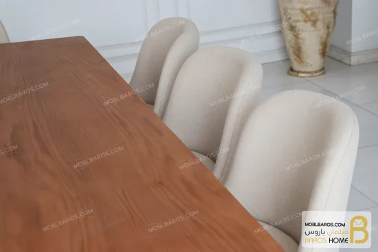 میز ناهارخوری ارزان قیمت جدید کارلو خرید ناهارخوری باروس 88 (6)