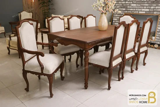 میز ناهارخوری روتی کد ۲ خرید میز ناهارخوری باروس 5 (2)
