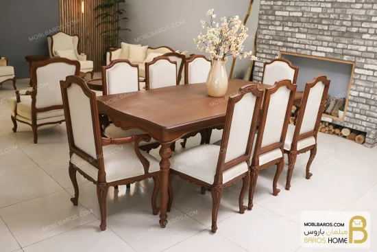 میز ناهارخوری روتی کد ۲ خرید میز ناهارخوری باروس 5 (4)