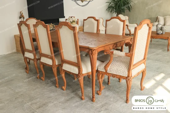 میز ناهارخوری رومینا کد ۶ خرید باروس 236 (3)