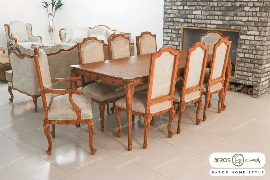 میز ناهارخوری رومینا کد ۶ خرید باروس 65 (2)