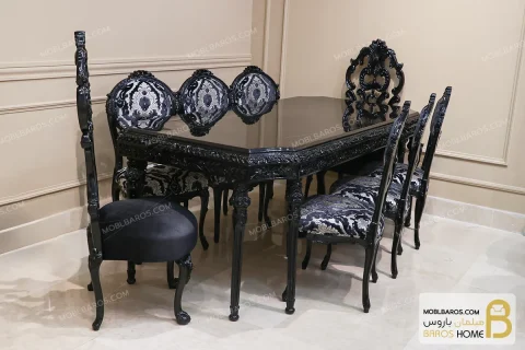 میز ناهارخوری لوکس و جدید نوادا باروس 4 (2)