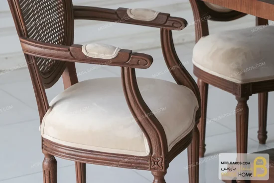 میز ناهارخوری چوبی بهناز کد ۲ خرید میز ناهارخوری باروس (4)
