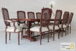 میز ناهارخوری چوبی دکورا سفارشی خرید ناهارخوری باروس 56 (2)