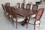 میز ناهارخوری چوبی دکورا سفارشی خرید ناهارخوری باروس 56 (5)