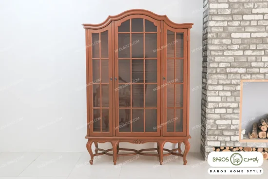 بوفه و ویترین چوبی کلاسیک جدید مدل 401 هارپر کد ۲ خرید باروس 23 (1)