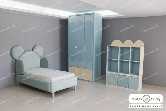تخت خواب یک نفره جدید سفارشی مامان مصی خرید تخت باروس 4 (2)