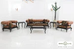 ست مبلمان جدید و زیبای الیزابت ۷ نفره خرید مبل باروس کد 1011 (1)