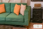 مبل راحتی سبز نیم ست سفارشی سپند