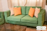 مبل راحتی سبز نیم ست سفارشی سپند