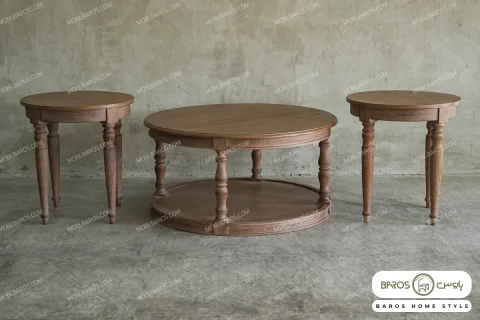 ست میز جلومبلی و عسلی چوبی جدید مرجان خرید باروس 5 (3)