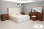 سرویس خواب مدرن و راحت دو نفره مدل لورن کد ۲ خرید باروس (1)