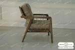 مبل تک نفره مینیمال مدرن آژند