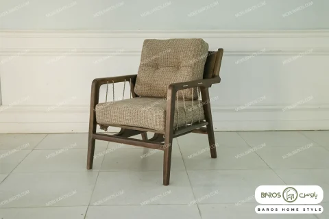 مبل تک نفره مینیمال مدرن آژند