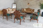 مبل سلطنتی ۱۰ نفره کینگ کد ۴ خرید باروس 4 (1)