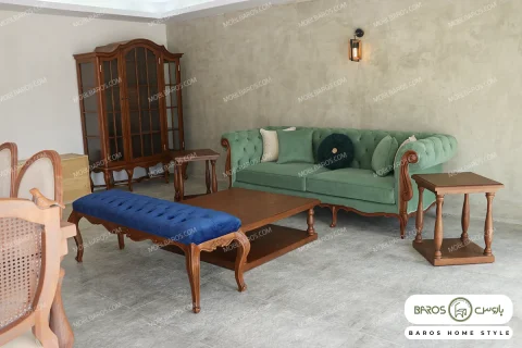 مبل نئوکلاسیک نیکا و بنچ راشل خرید باروس 5 (1)