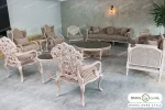 مبل نئوکلاسیک ۱۲ نفره ترکیبی ابزاری کاجی کینگ خرید باروس 56 (1)