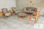 مبل کلاسیک کینگ و کاناپه کارن کد ۲ خرید باروس 5 (2)