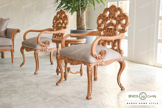 مبل کلاسیک کینگ و کاناپه کارن کد ۲ خرید باروس 5 (4)