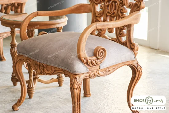 مبل کلاسیک کینگ و کاناپه کارن کد ۲ خرید باروس 5 (5)