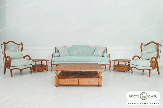مبل کلاسیک ۷ نفره کینگ و رومینا کد ۲ خرید باروس 5 (7)