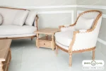 مبل ۵ نفره نئوکلاسیک جدید سفارشی مرجان خرید مبل باروس 49493 (1)