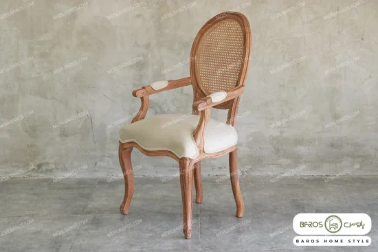 میز ناهارخوری چوبی کلاسیک مدل دکورا کد ۵ خرید باروس 5 (2)