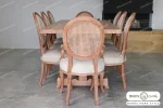 میز ناهارخوری چوبی کلاسیک مدل دکورا کد ۵ خرید باروس 5 (3)