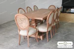 میز ناهارخوری چوبی کلاسیک مدل دکورا کد ۵ خرید باروس 5 (4)