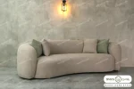 کاناپه راحتی سبز و کرم پوکو خرید مبل باروس ۴۸۴۸۳ (2)