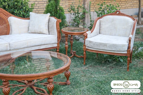۱۰۱۱ست مبلمان جدید ۱۴۰۲ مصری با تک های کاجی ۱۰۱۱ ۴