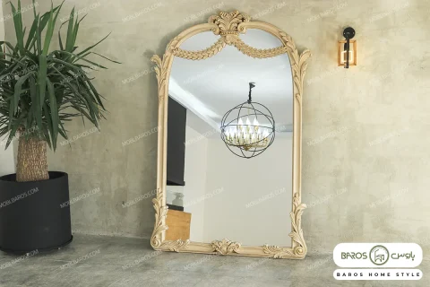 آینه قدی منبتی جدید الینا خرید باروس (9)