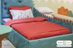 روتختی قرمز رنگ و طرح دلپسند پیکه یک نفره خرید روتختی پیکه مبل باروس 1016 (2)