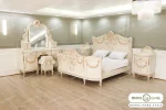 سرویس خواب عروس ژینوس رنگ شیری باروس (14)