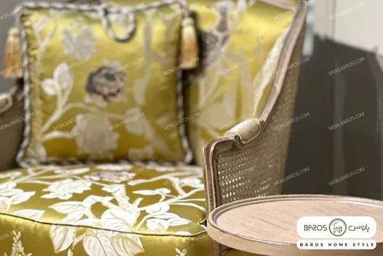 مبل تک نفره پشت ویترین پرنس خرید مبل باروس baros (3)